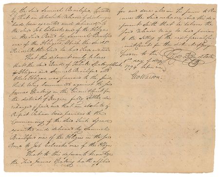 Lot #267 George Walton Signed Document - Image 2