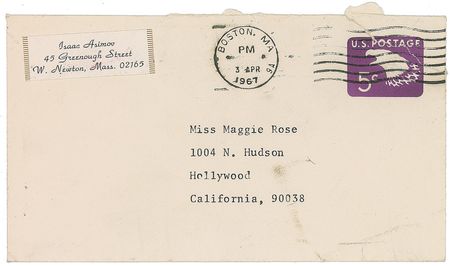 Lot #537 Isaac Asimov Typed Letter Signed - Image 2
