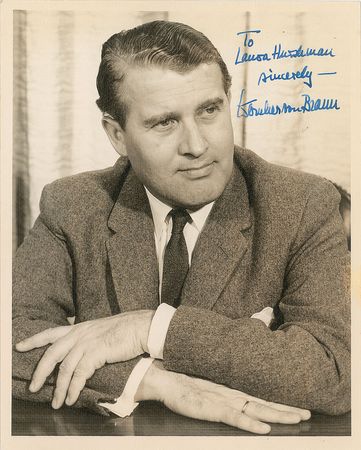 Lot #484 Wernher von Braun Signed Photograph - Image 1
