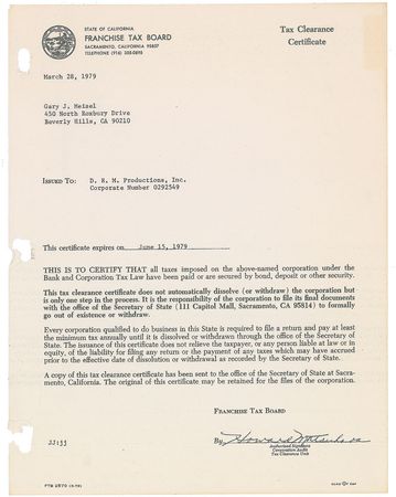 Lot #753 Robert Mitchum - Image 7