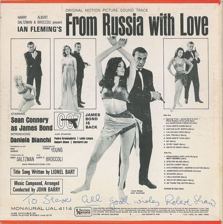 Lot #761 Robert Shaw Album - Image 1