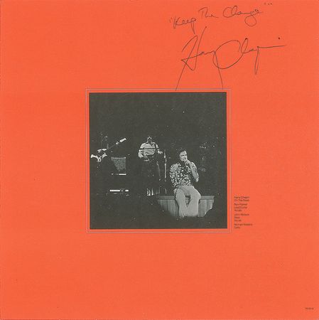 Lot #641 Harry Chapin Album - Image 3
