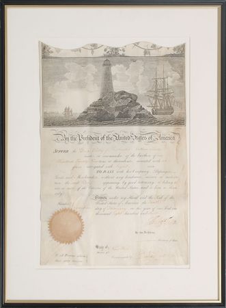 Lot #5005 Thomas Jefferson and James Madison