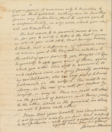 Lot #5008 James Monroe - Image 2