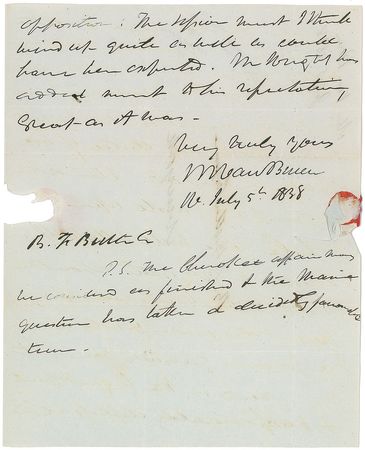 Lot #5014 Martin Van Buren - Image 3