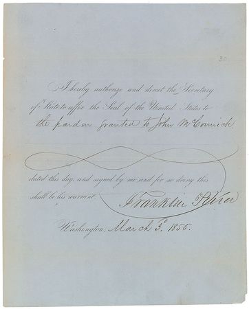 Lot #5024 Franklin Pierce - Image 1