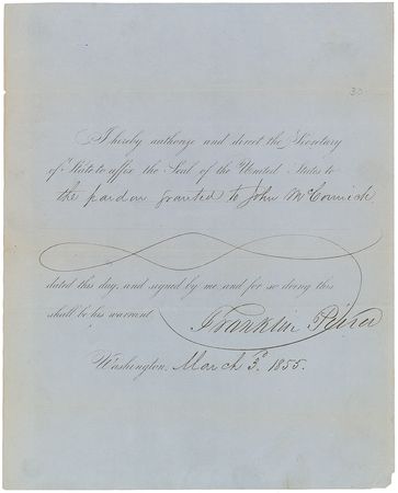 Lot #5024 Franklin Pierce