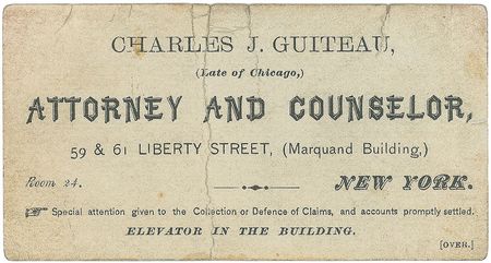 Lot #5038 Charles  Guiteau - Image 3