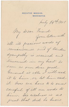 Lot #5037 Lucretia Garfield - Image 1