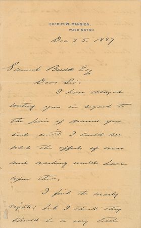 Lot #5045 Grover Cleveland - Image 1