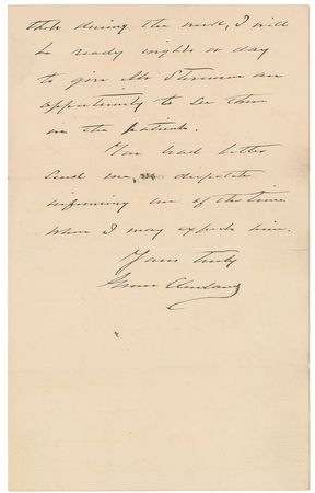 Lot #5045 Grover Cleveland - Image 3