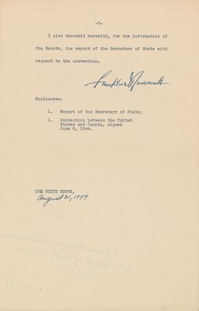 Lot #5074 Franklin D. Roosevelt - Image 2