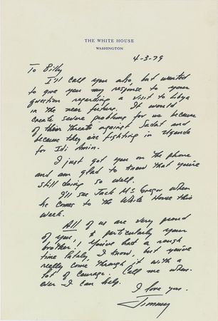 Lot #5094 Jimmy Carter - Image 1