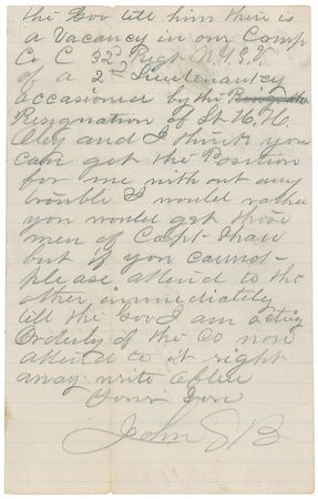 Lot #383 Civil War: “Bullets flying in every direction cannon balls tearing up the Earth and shells bursting over our heads” - Image 3