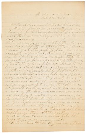 Lot #347 Confederate Colonel E. P. Jones Signed Document - Image 1