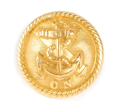 Lot #368 Confederate Navy Button - Image 1