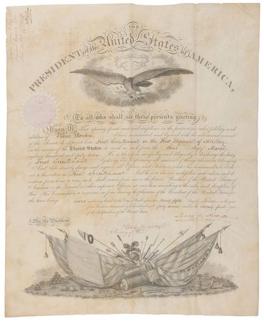 Lot #36 James K. Polk: Superb Mexican-American War appointment for an officer seeking ?Glory? - Image 1