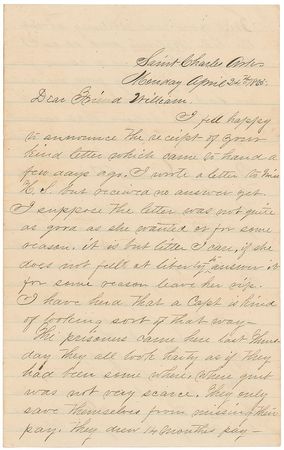 Lot #393 Abraham Lincoln: Union Soldier: “One week ago today the sorrowful news came of the assassination of President Lincoln” - Image 1