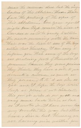 Lot #393 Abraham Lincoln: Union Soldier: “One week ago today the sorrowful news came of the assassination of President Lincoln” - Image 3