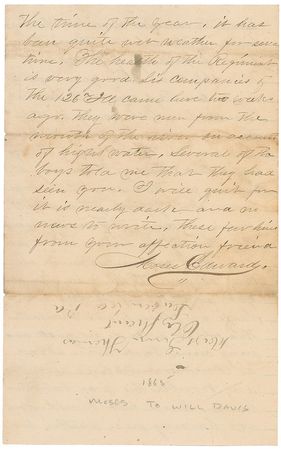 Lot #393 Abraham Lincoln: Union Soldier: “One week ago today the sorrowful news came of the assassination of President Lincoln” - Image 4