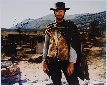 Lot #784 Clint Eastwood Signed Photograph - Image 1
