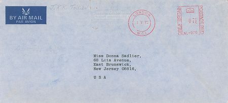 Lot #596 J. R. R. Tolkien Typed Letter Signed - Image 2