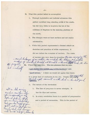 Lot #201 Martin Luther King, Jr: 