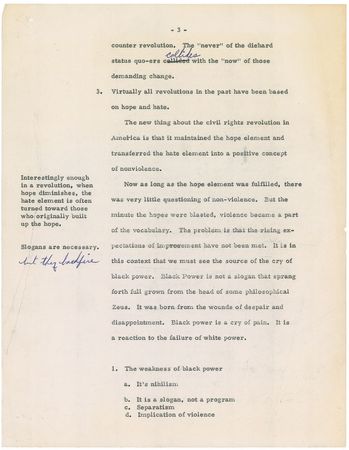 Lot #201 Martin Luther King, Jr: 