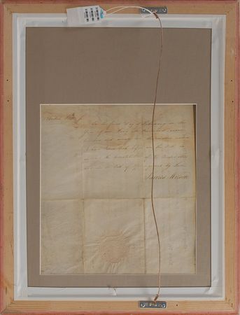 Lot #1 George Washington: George Washington federal judicial appointment signed as president, endorsed on reverse by Declaration of Independence signer James Wilson - Image 2