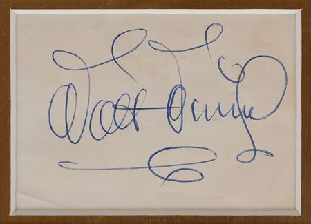 Lot #553 Walt Disney Signature - Image 2