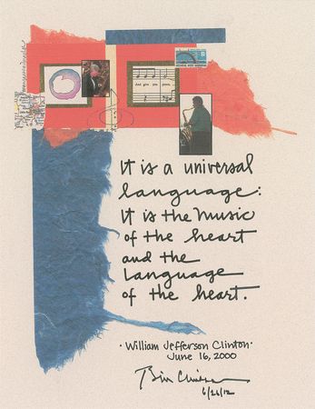 Lot #170 Bill Clinton Prints - Image 1
