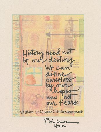 Lot #170 Bill Clinton Prints - Image 2