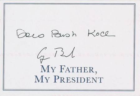 Lot #167 George Bush Bookplates - Image 1