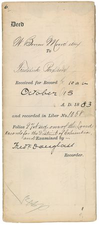 Lot #317 Frederick Douglass Signed Document - Image 3