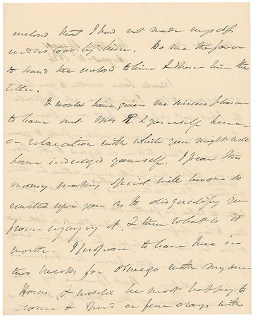 Lot #30 Martin Van Buren: Lengthy handwritten letter to an ex-congressman - Image 3