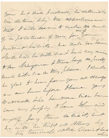 Lot #30 Martin Van Buren: Lengthy handwritten letter to an ex-congressman - Image 4