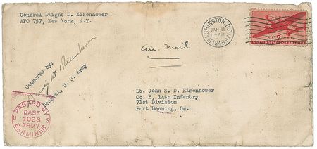 Lot #152 Dwight D. Eisenhower Envelope - Image 2