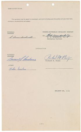 Lot #156 Richard Nixon Group Lot - Image 2