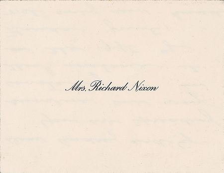 Lot #158 Pat Nixon Handwritten Letter Signed - Image 2