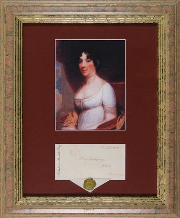 Lot #18 Dolley Madison Free Frank
