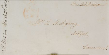 Lot #18 Dolley Madison Free Frank - Image 2