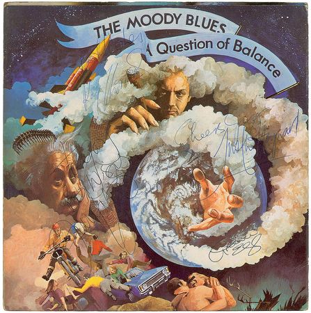 Lot #734 Moody Blues Album - Image 1