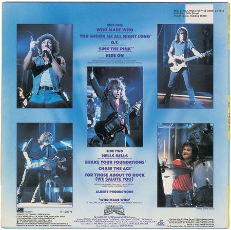 Lot #712 AC/DC Album - Image 2