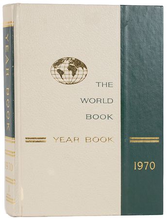 Lot #439 Neil Armstrong: Yearly review book signed by 1969’s most recognizable name - Image 2