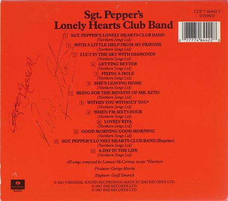 Lot #673 Beatles: Harrison and Starr CD - Image 1