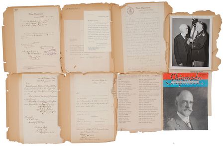 Lot #90 Harry S. Truman: Scarce presidential Medal for Merit certificate, America?s highest civilian honor - Image 3