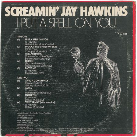 Lot #711 Screamin? Jay Hawkins Album - Image 2