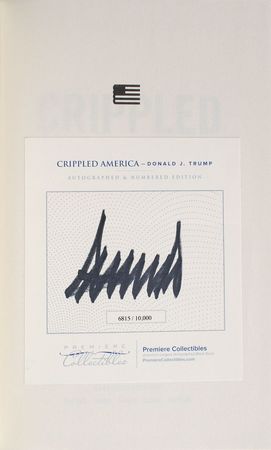 Lot #292 Donald Trump Book - Image 1