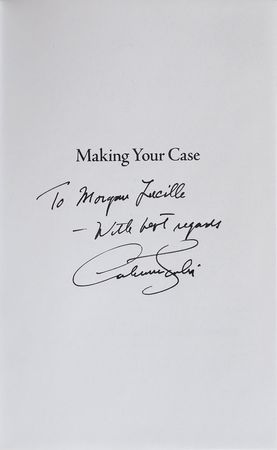 Lot #284 Antonin Scalia Book - Image 1