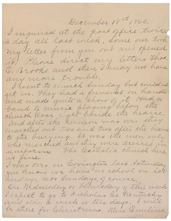 Lot #104 Abraham Lincoln: Sighting - Image 1